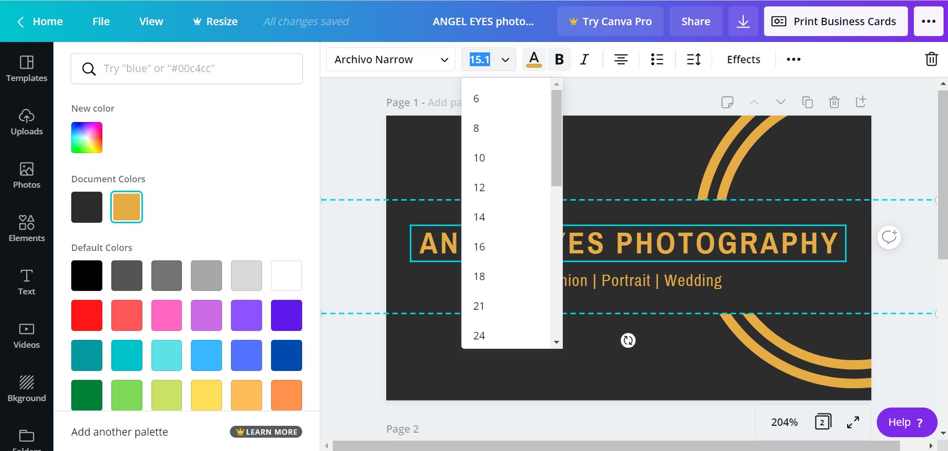  How To Print Business Cards From Canva At Home Jordon design